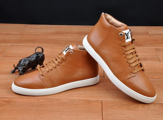 LV High-Top Fashion Men Shoes--099